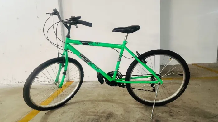 Bicicleta verde dnz 