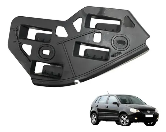 Guia Parachoque Diant Esquerdo Volkswagen Polo 2007 10 2011
