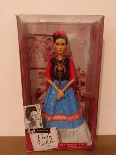Barbie Frida Kahlo Original Mattel - Na Caixa - Em ótimo estado