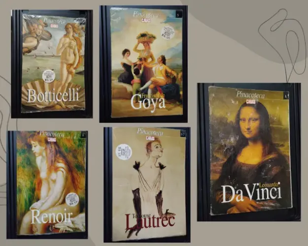 Pinacoteca CARAS - Exemplares 1, 5, 8, 10 e 11
