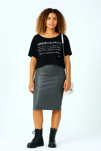 Conjunto saia Alk Urban e bata