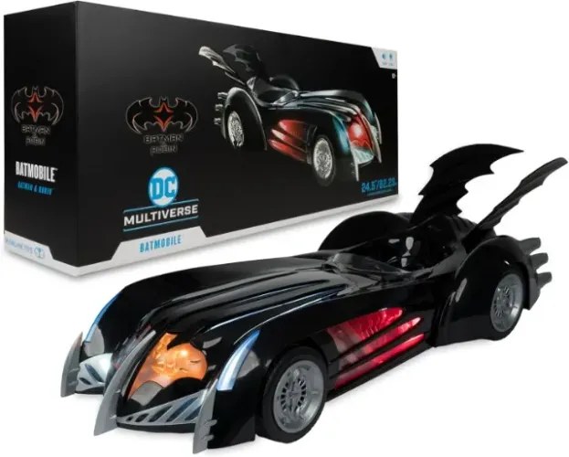Batmóvel Batman & Robin Mcfarlane Toys DC Multiverse - Lacrado