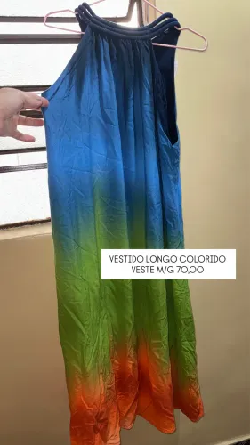 VESTIDO LONGO VESTE M/G