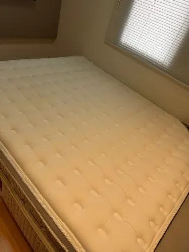 Cama Box + Colchão Castor Queen Super Luxo Fontana One Face Pocket