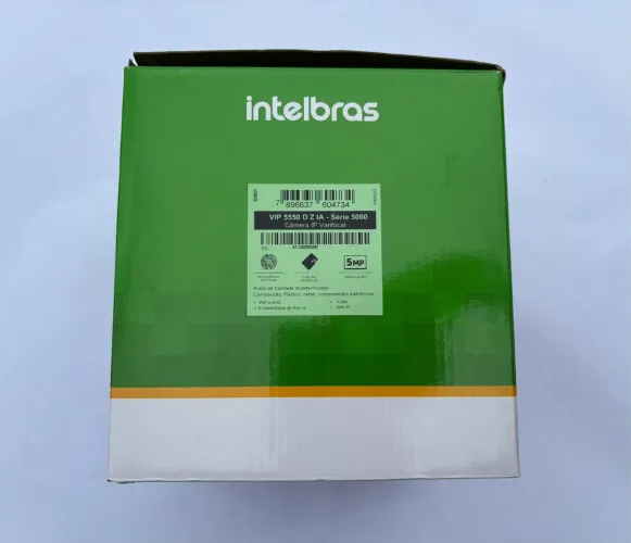Câmera Intelbras VIP 5550 D ZIA 5MP - Série 5000