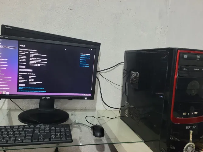 PC i3 4*geração 8gb ram