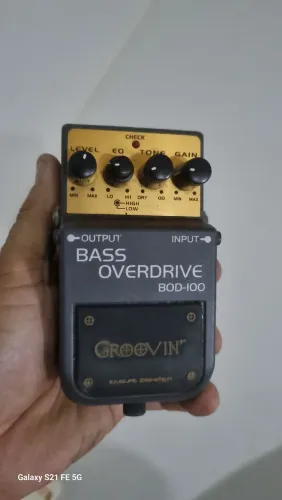 Pedal Bass Overdrive BOD-100 Groovin