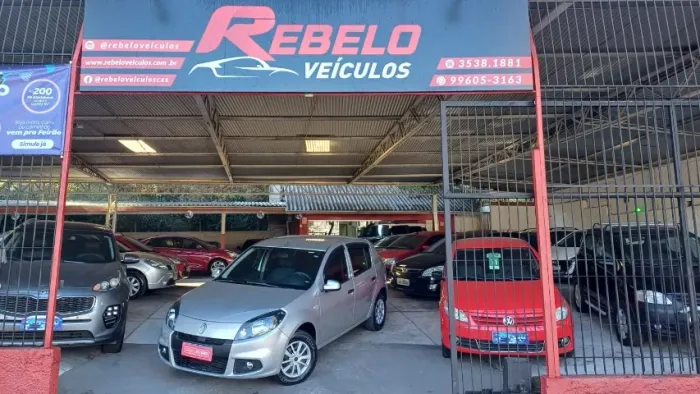 #Renault/Sandero Expression 1.0 Flex 2014+Abs+Air Bags+Ar ondicionado+Direção Hidráulica