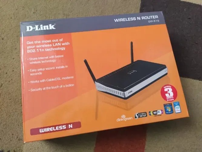 KIT 2 Roteador Wireless - marca DSLINK modelos DIR-600 e DIR-615