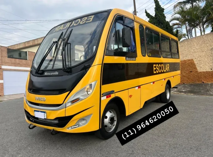 Micro ônibus Iveco 70c17 Ano 2019 Km baixa 30 Lugares 