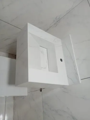 Pia para banheiro em porcelanato