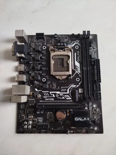 Placa Mãe Galax H410m - leia a descrição