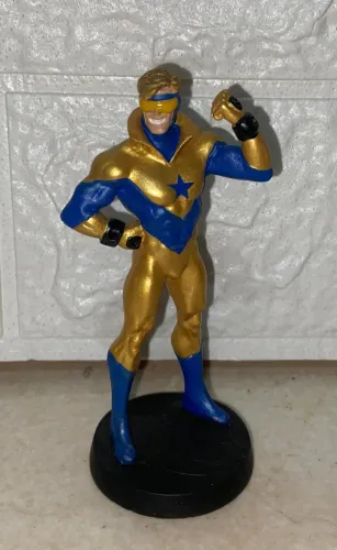 Booster Gold Gladiador Dourado Dc Eaglemoss Figurine #20