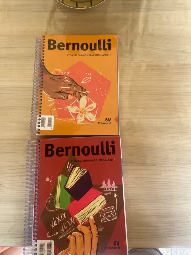Apostilas Bernoulli volume 6 , 2025; Pré vestibular e 3 Ano Ensino Médio 