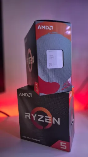 Processador AMD Ryzen 5 4500 Com Cooler Box 