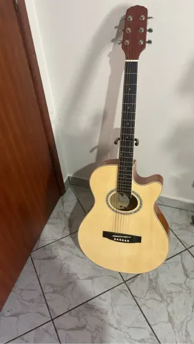 Violão Giannini aço  performance cinco captador GN 3t