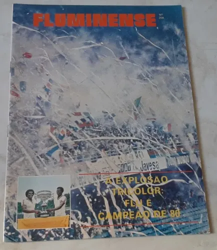 Revista Do Fluminense Campeão Carioca De 1980 - N.º 204