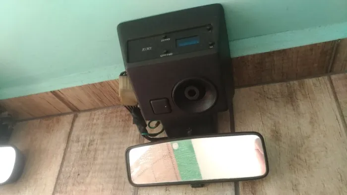 Retrovisor Interno Relógio Fiat Uno/Fiorino