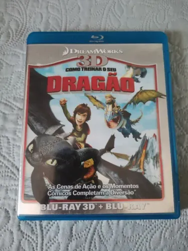 Blu-ray Como Treinar o seu Dragão (2D + 3D)
