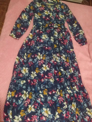 Desapego Vestido estampado
