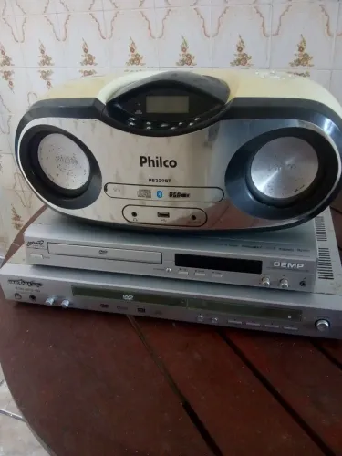 Som Completo Philco com DVD Semp