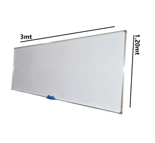 Quadro Branco Lousa Original Moldura de Aluminio de 3 metros não mancha ideal pra escolas