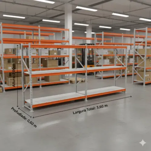 Mini Porta Pallet e Estantes Pesadas Monte seu Projeto de Estoque Conosco A Pronta Entrega