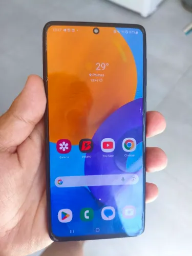 Celular M52 Samsung 5g de 8 de ram 128 gigas - Passo Cartão