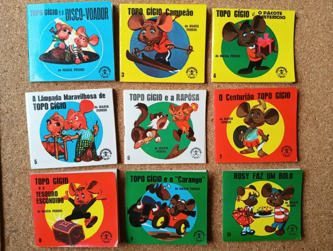 Livro Topo Gigio (cada)