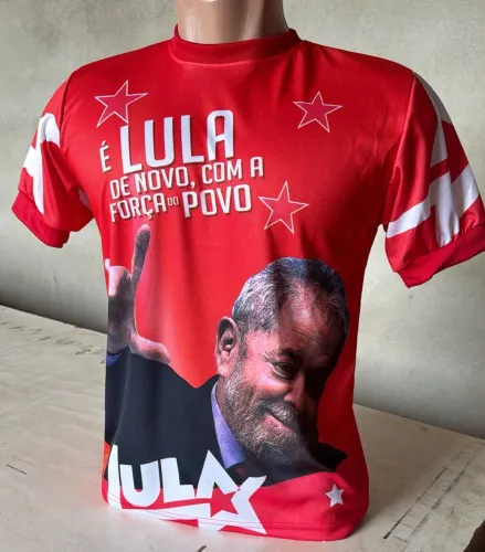 Camisa Lula presidente