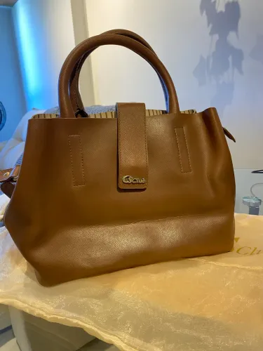 Bolsa feminina Carmen Steffens marrom