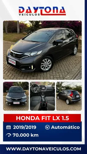 Honda Fit LX 1.5 Flexone 16V 5P Aut. 2019
