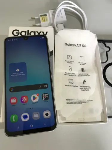 Galaxy A17 5G 128 Gb ( Acompanha Caixa original e carregador original )