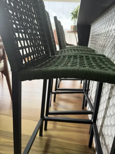Banquetas em corda nautica