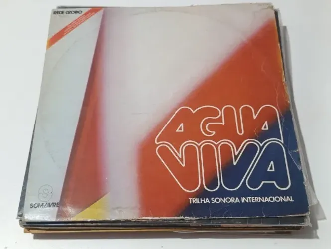 disco vinil lp Agua viva trilha internacional