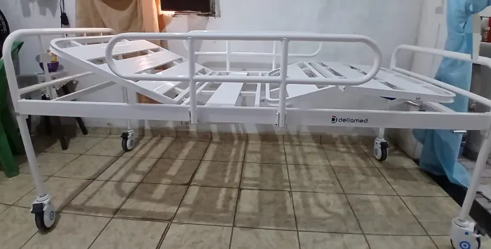 Cama hospitalar com colchão