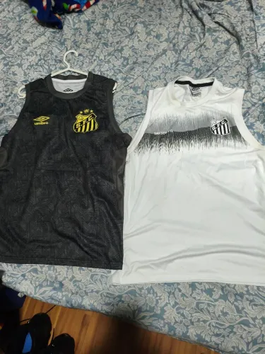 2 camisas regatas do Santos tamanho M