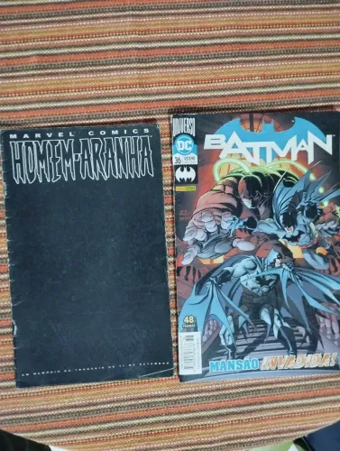 HQ DC comics Batman hq Marvel homem aranha especial 11 de setembro