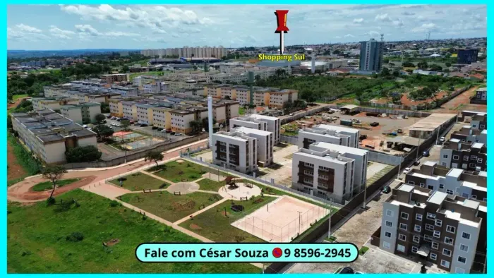 Alugo no 1º andar do Jasmim do Cerrado no bairro Esplanada III