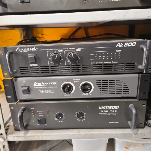 Amplificador de som por apenas 499,99 cada