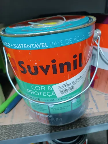 Esmalte Suvinil Premium Amarelo base água