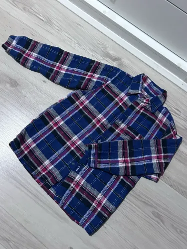 Camisa festa junina flanelada menino tam 8