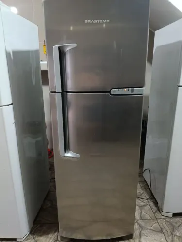 Geladeira inox duplex Frost Free frete grátis