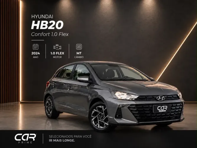 Hyundai HB20 Comfort 1.0 Flex 12V Mec. 2024