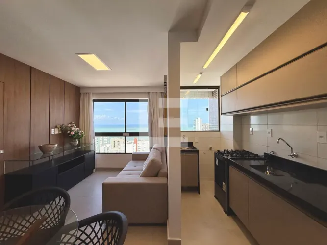 Studio Jazz Classic - Apartamento com 31 m² | 1 Suíte | Totalmente Mobiliado + lazer compl
