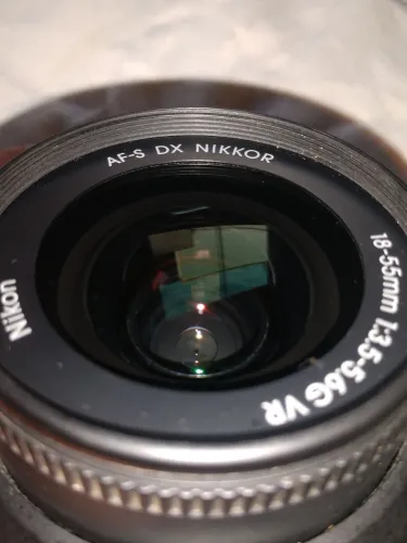 Lente nikon 18-55mm VR II, novinha do kit D5100, sem fungos ou riscos