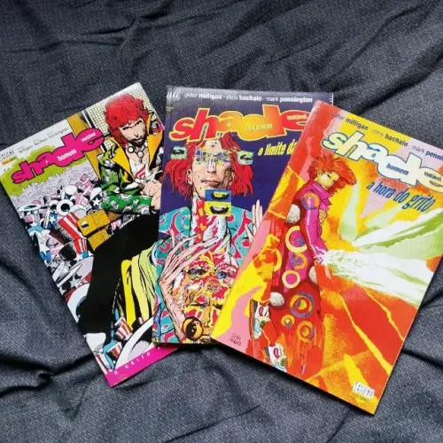 HQ Shade o Homem Mutável Volumes 1 a 3 - Peter Milligan - Panini