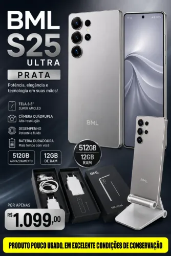 Celular BML s25 ULTRA - 512 / 12GB DE RAM