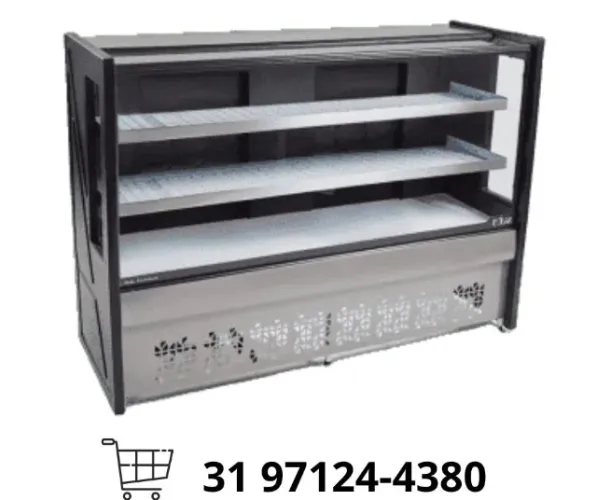Balcão Refrigerado 1,75M 2 Placas Novo