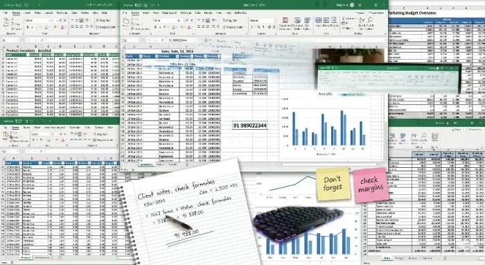 Criação e Organização de Planilhas no Excel